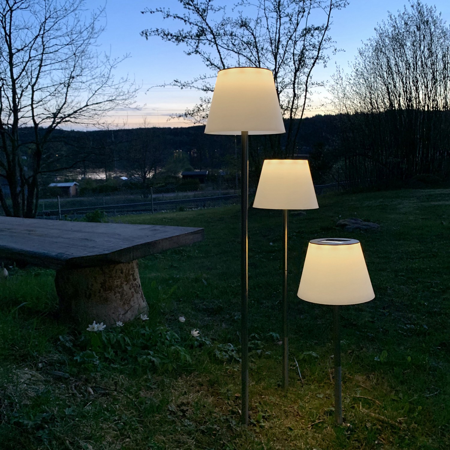 Solcellsdekoration Star Trading Solini Gång Belysn