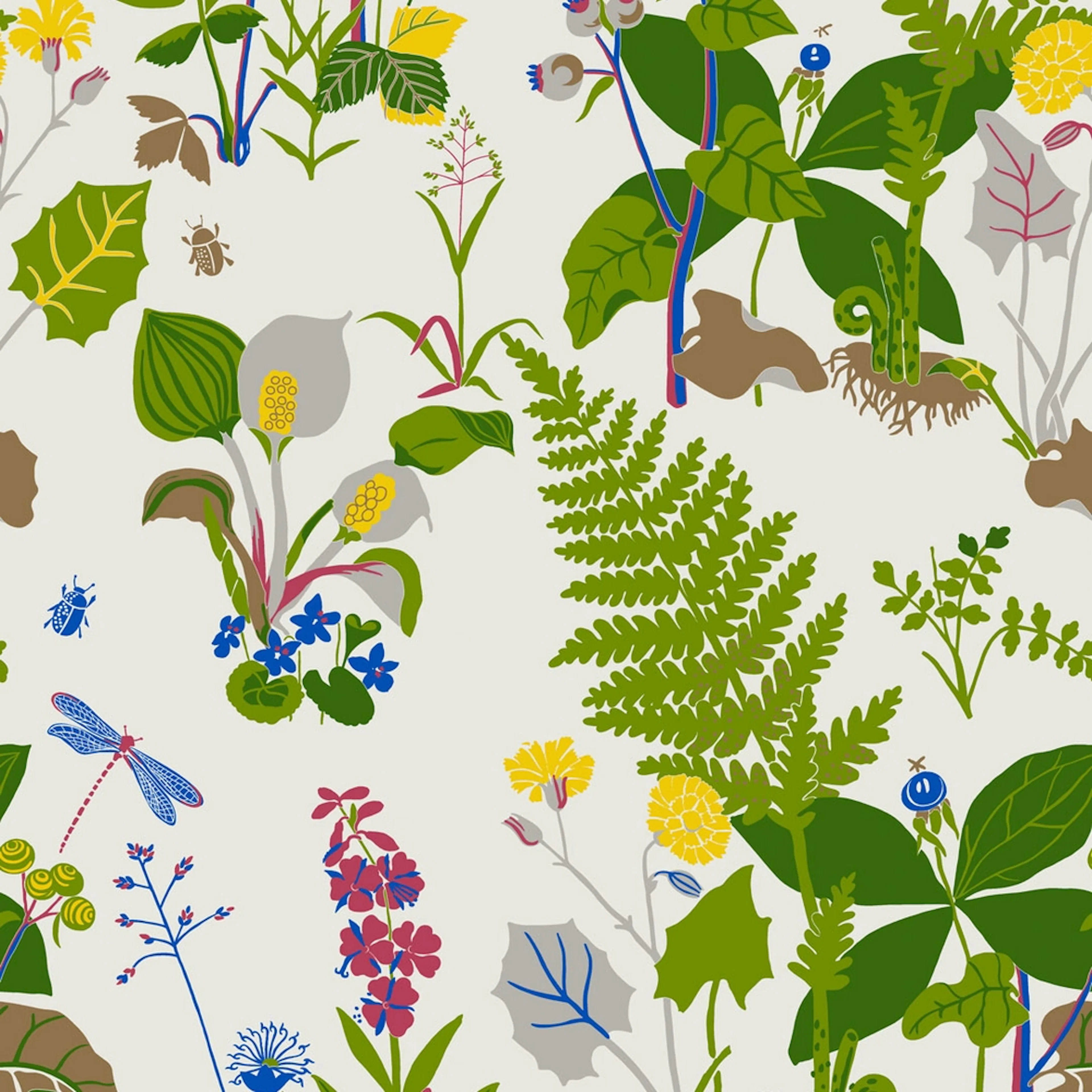 Tapet Boråstapeter Scandinavian Designers II Trollslända 1788
