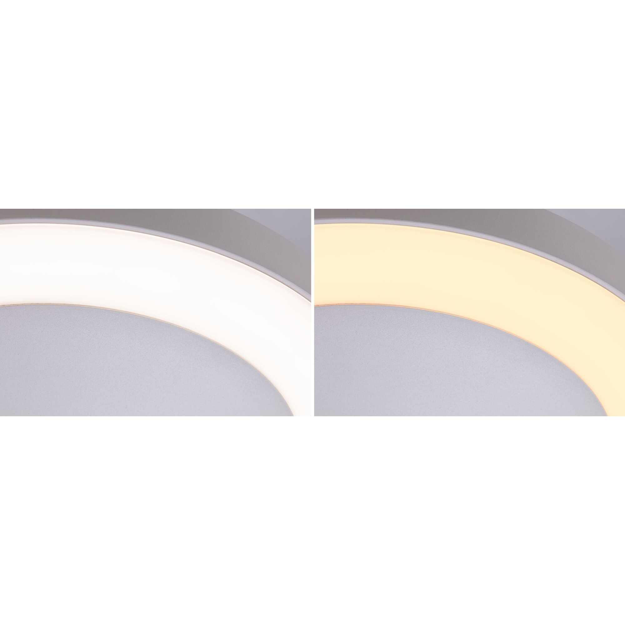 Taklampa LED Paulmann Smart Home Zigbee 3.0 Circula med Skymningsstyrd rörelsedetektor IP44 230V Färg: Vit