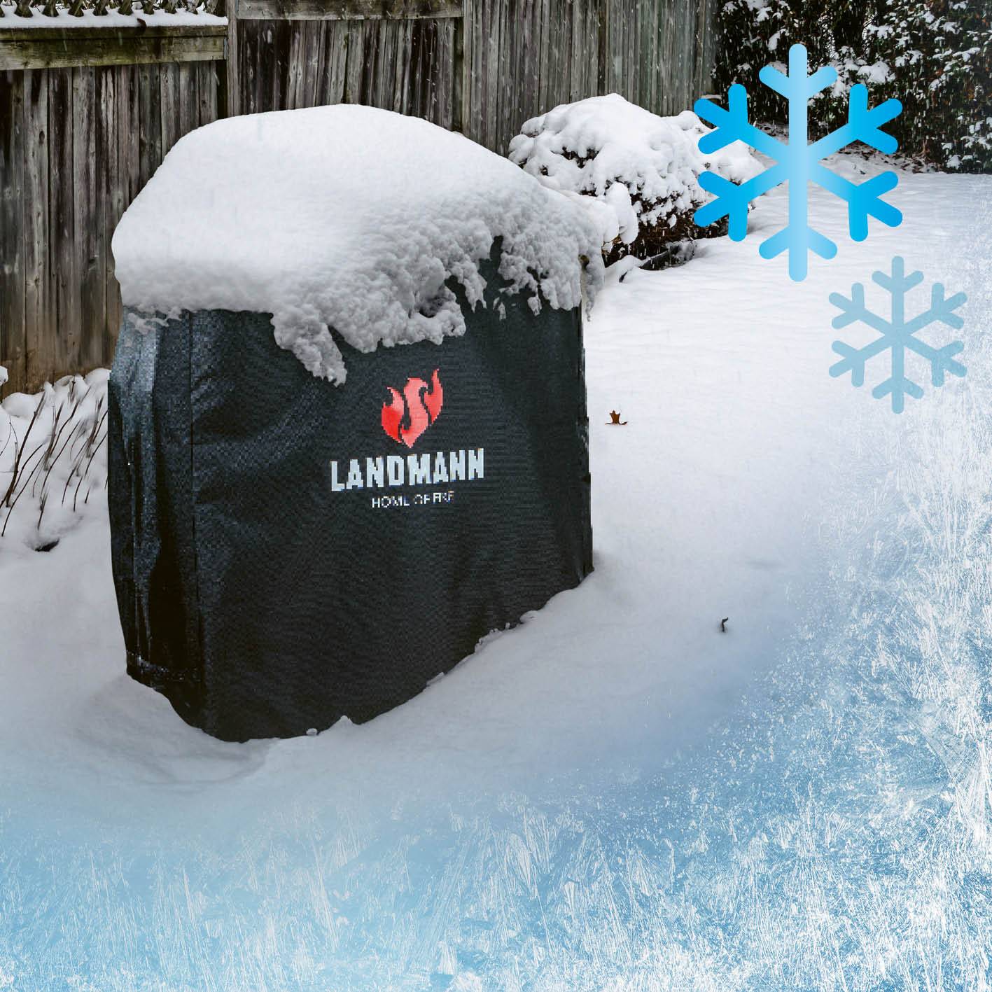Grillöverdrag Landmann Premium M Black 15705B