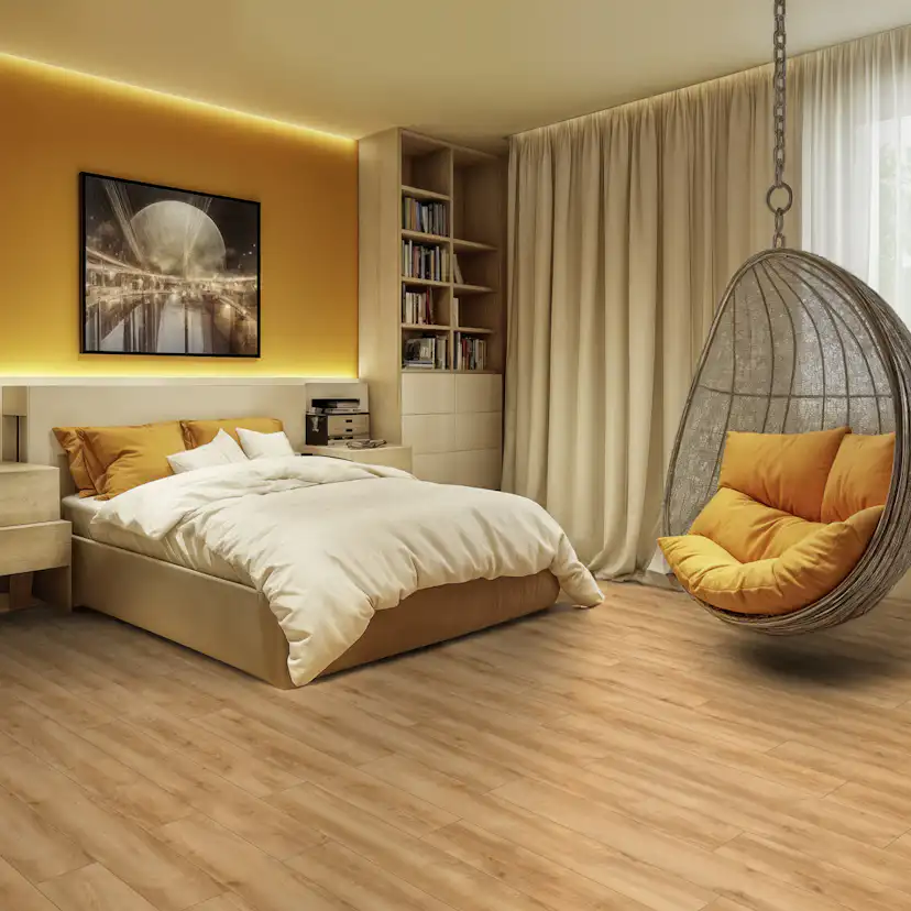 Laminatgolv Tenfors Oak Brown 8 mm, 1-stav
