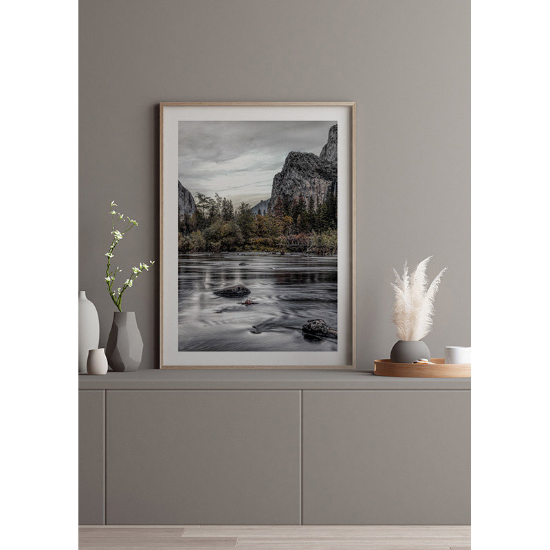 Poster Gallerix Yosemite River