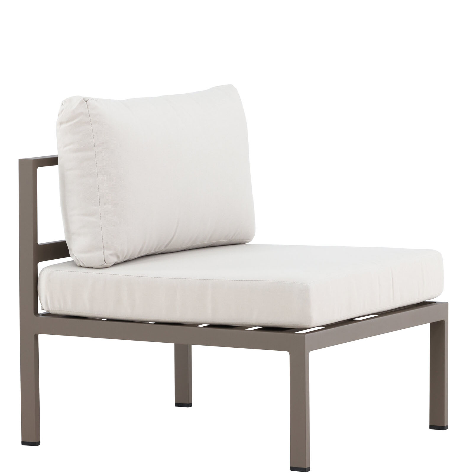 Copacabana Sofa Module Middle - Brown / Beige Brown / Beige