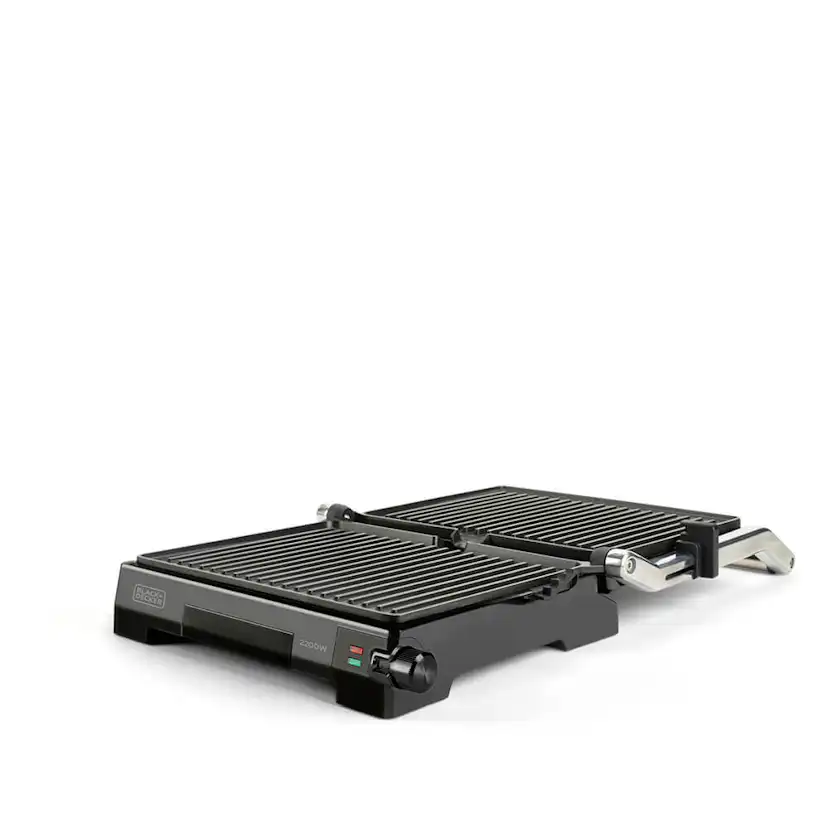 Bordsgrill BLACK+DECKER Temp Control 2200W Borstat stål