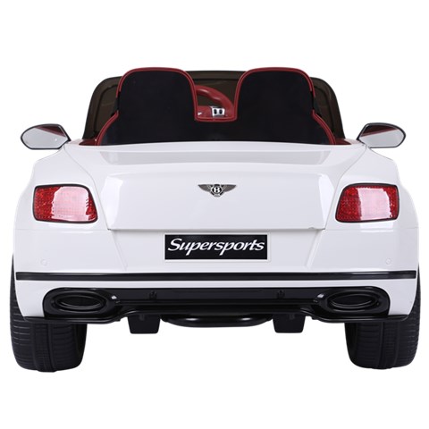 Elbil Nordic Play Bentley 2 Personer 2x6 V Eva-hjul Speed Vit