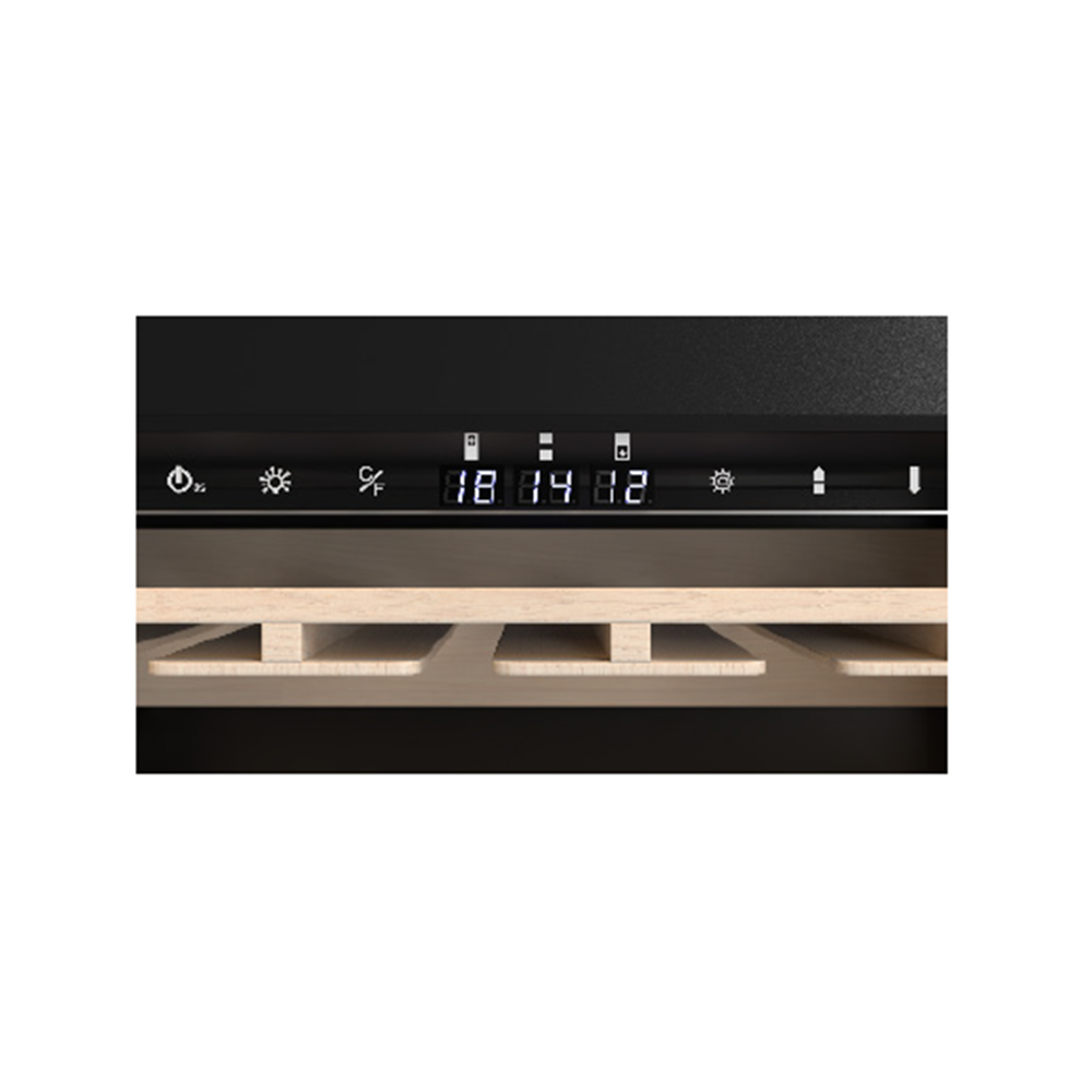 Vinkyl Thermex Winemex 145 Svart LED-Belysning 145 Flaskor 3 Zoner