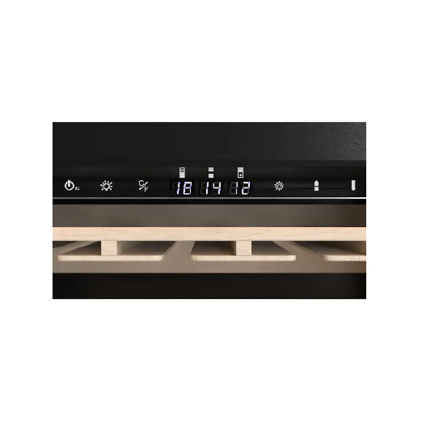 Vinkyl Thermex Winemex 145 Svart LED-Belysning 145 Flaskor 3 Zoner