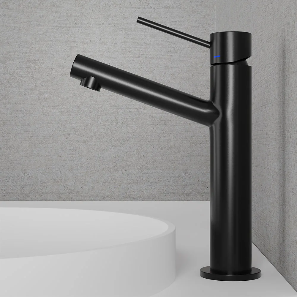Tvättställsblandare Scandtap Steel Vector Medium