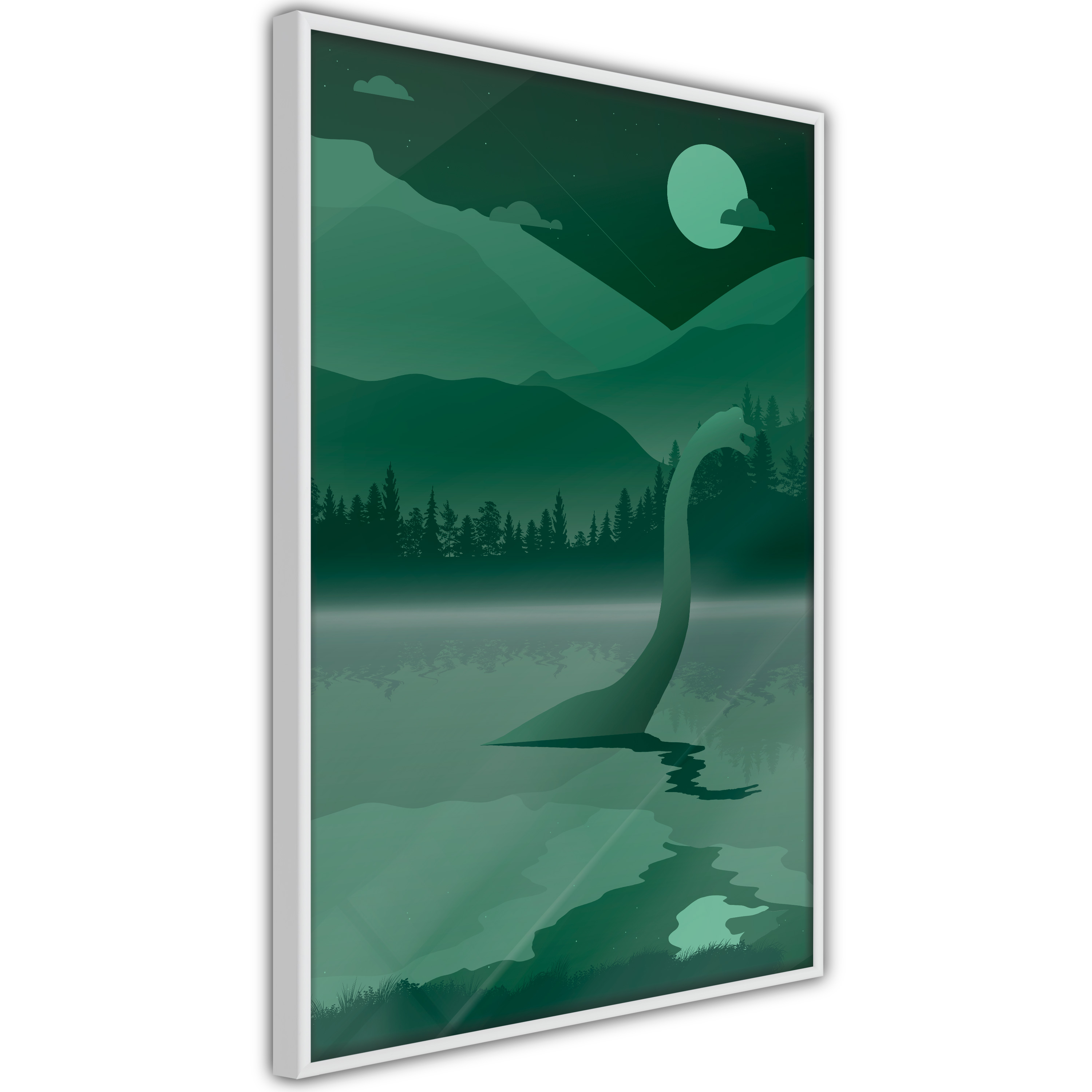 Poster Artgeist Affisch Loch Ness