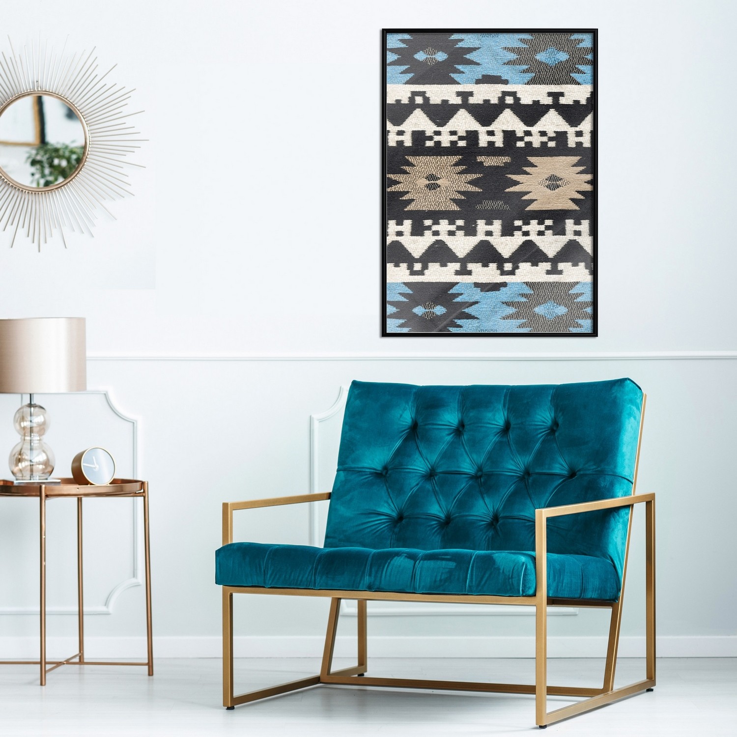 Poster Artgeist Affisch Woven Fabric