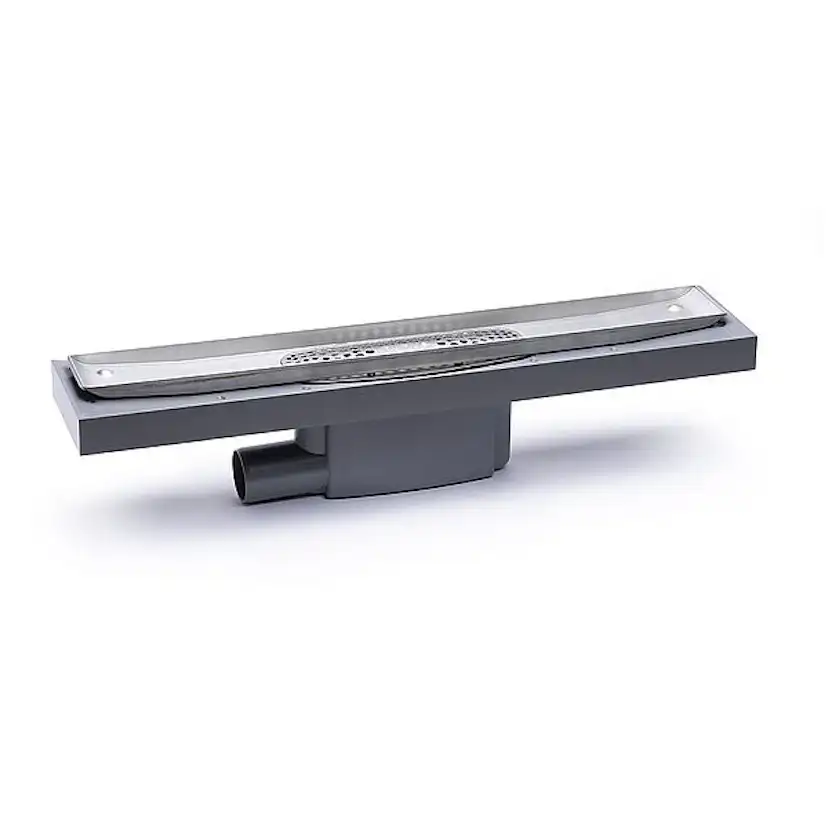 Purus PRO Line utan sil 900 Ø50 gavel BxDxH: 921x127x143 mm, Anslutning: Ø50 mm, Gavelutlopp