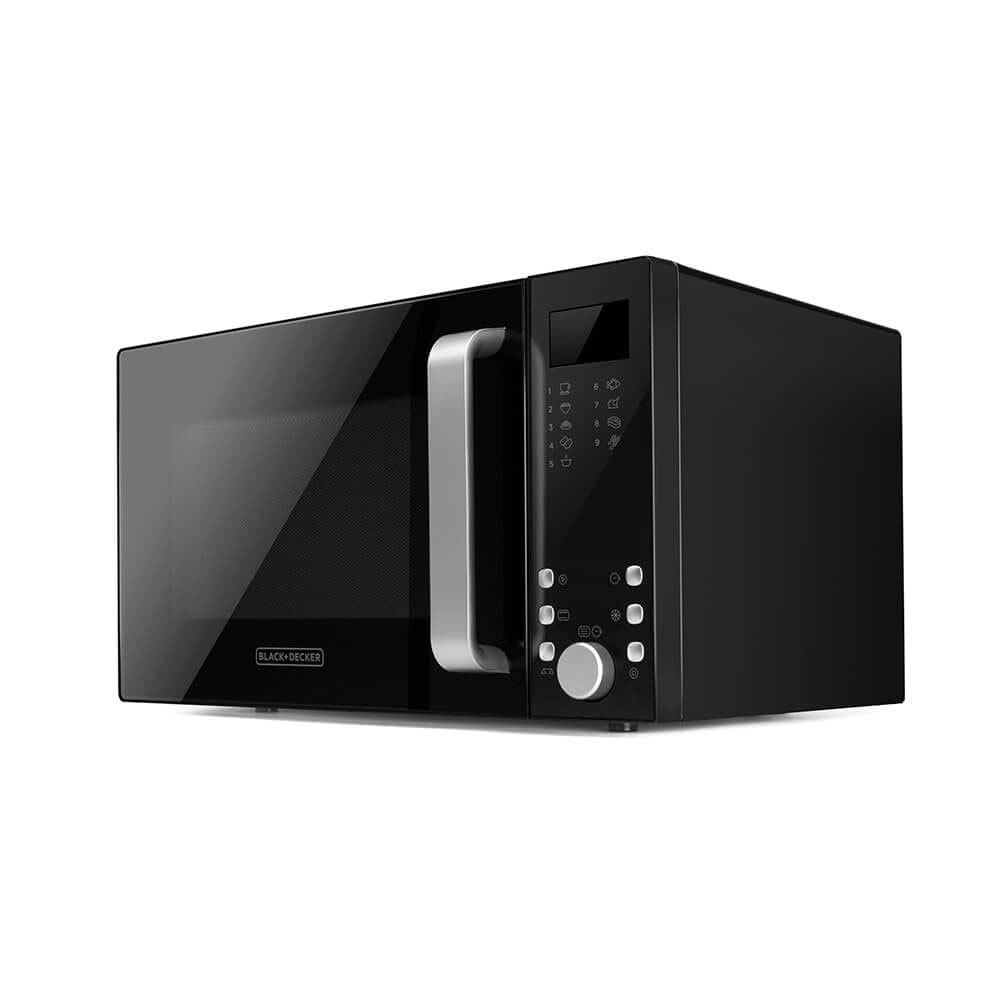 Mikrovågsugn BlLACK+DECKER Digital 23L 900W Svart Micro med Grillfunktion