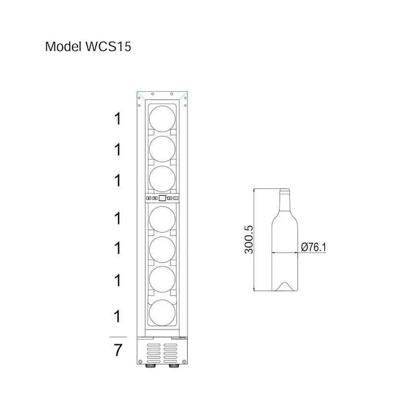 Vinkyl mQuvée 15S WCS15