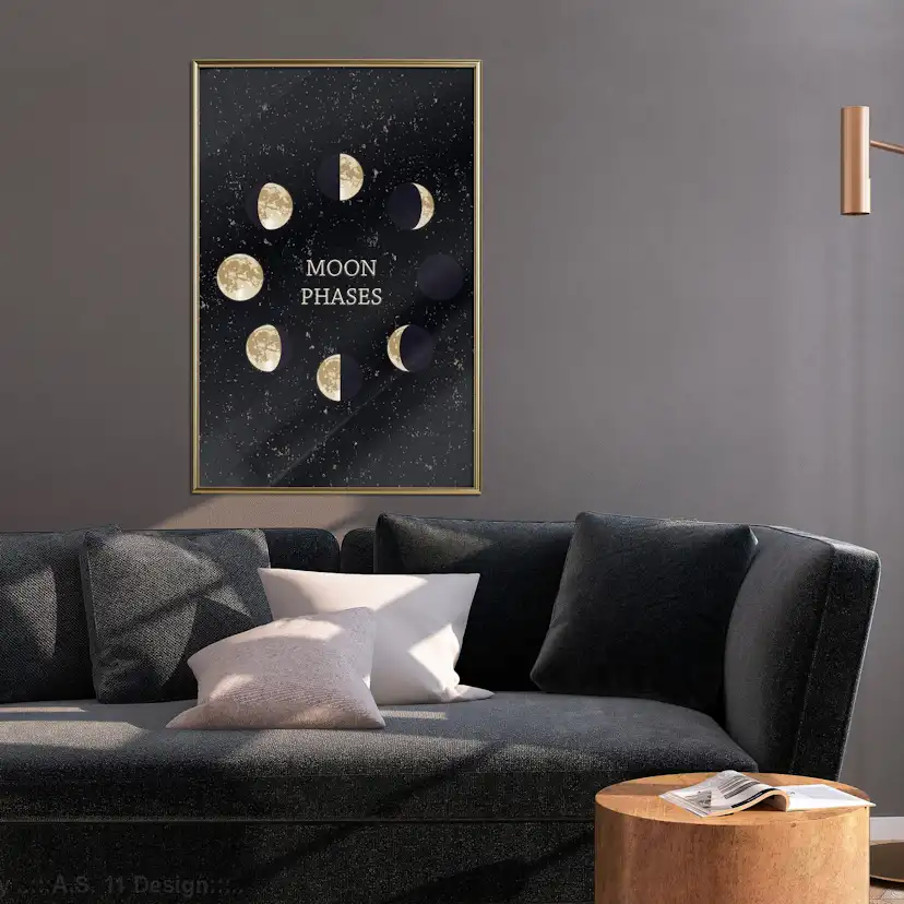 Poster Artgeist Affisch Lunar Cycle