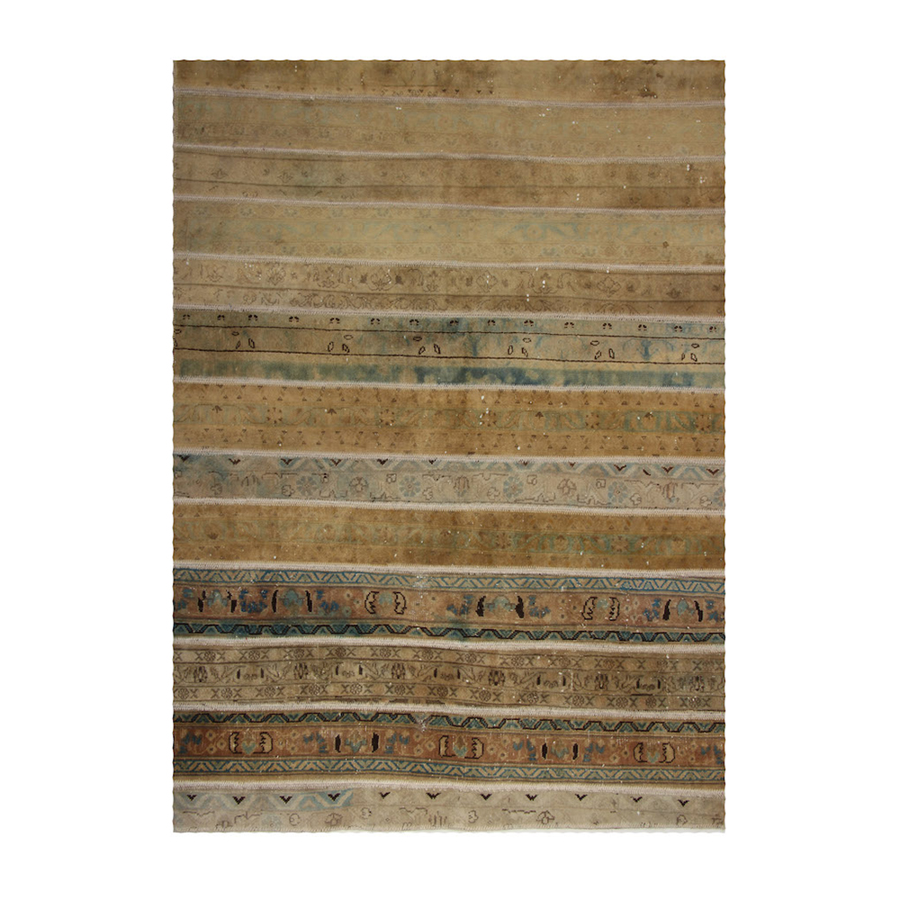 Persisk Patchworkmatta D-sign Handknuten 750898