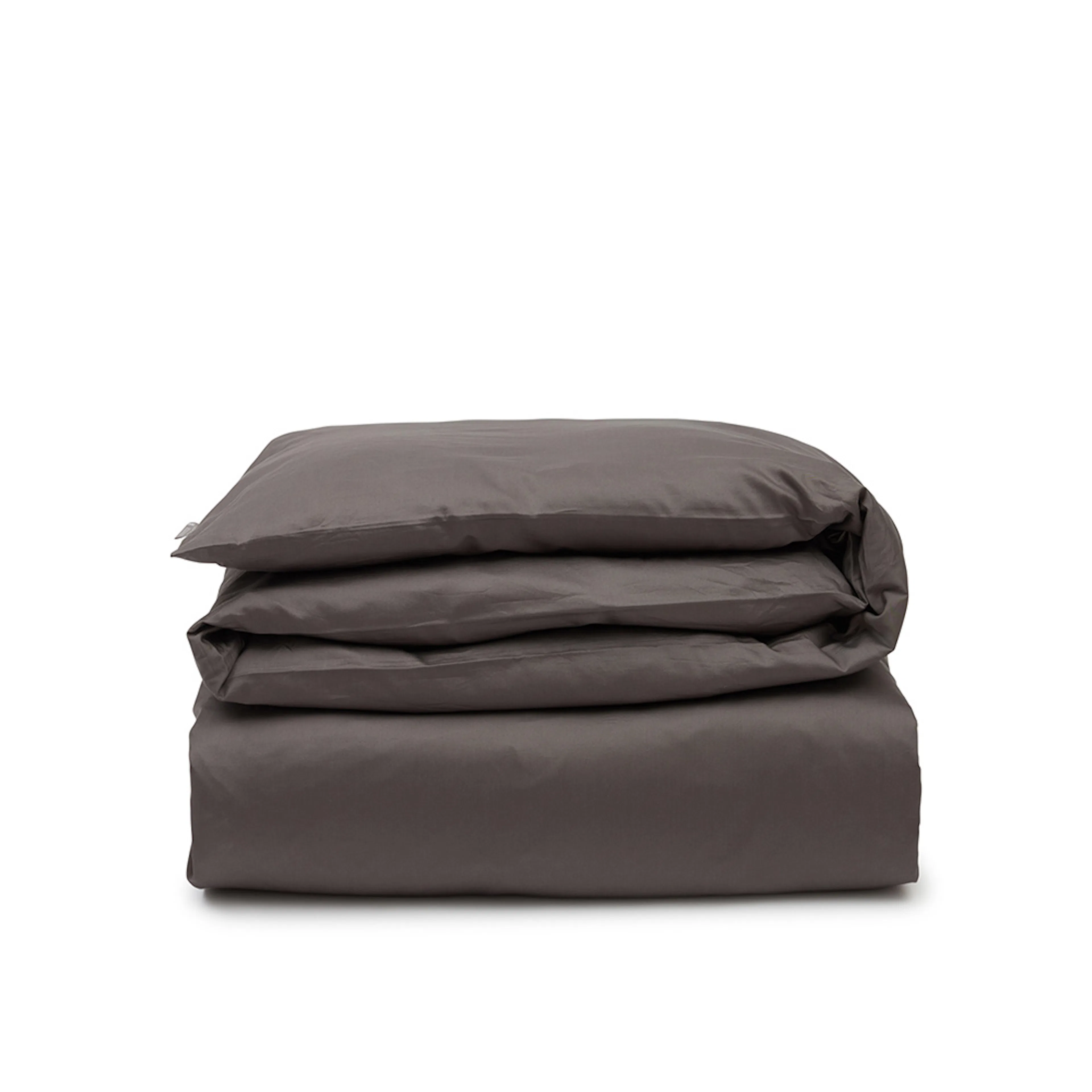 Hotel Cotton Sateen påslakan 150x210 cm Charcoal Grey