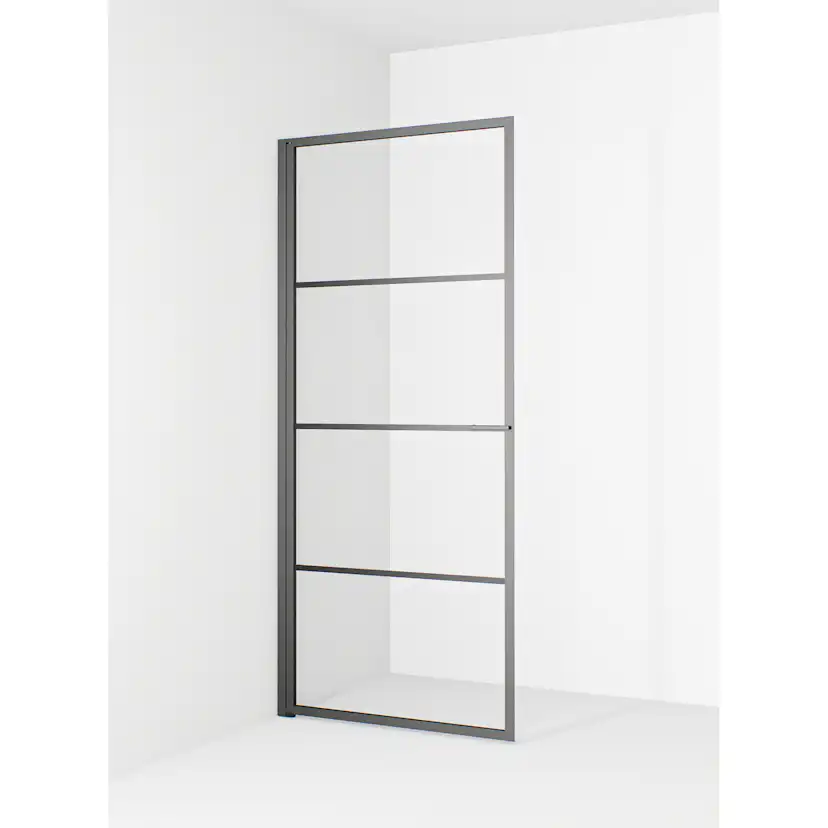 Empire Dörr 98 Gun metal klarglas Färg: Gun Metal, Bredd: 985 mm