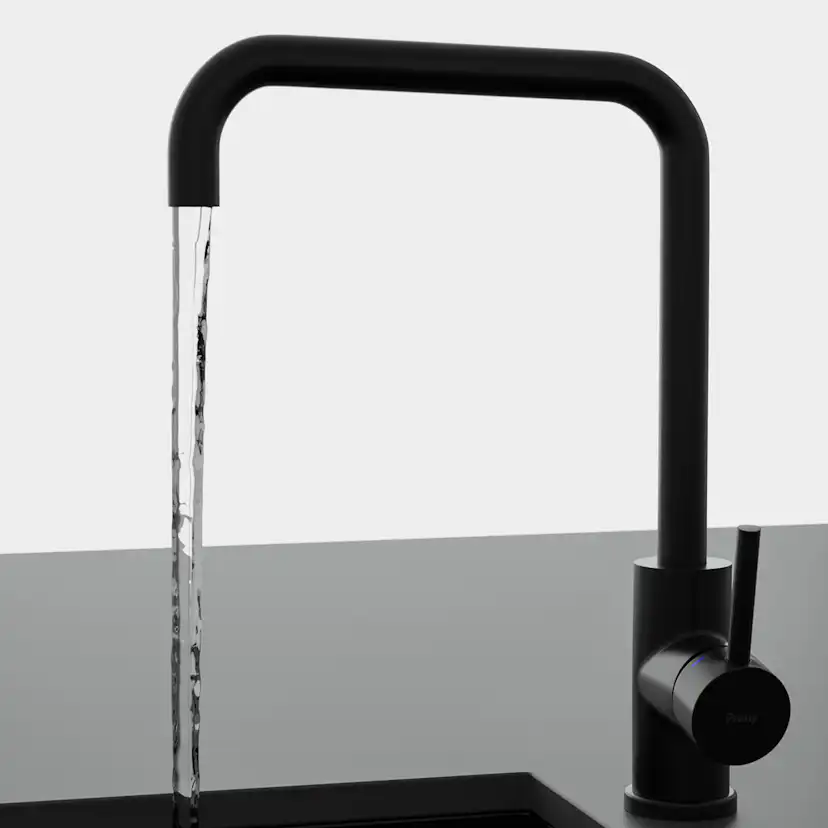 Köksblandare Scandtap Steel Square Rostfritt Stål