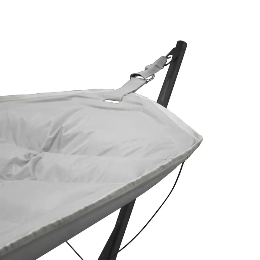 Niño - Hammock - Beige Fabric / black Frame Svart/Beige