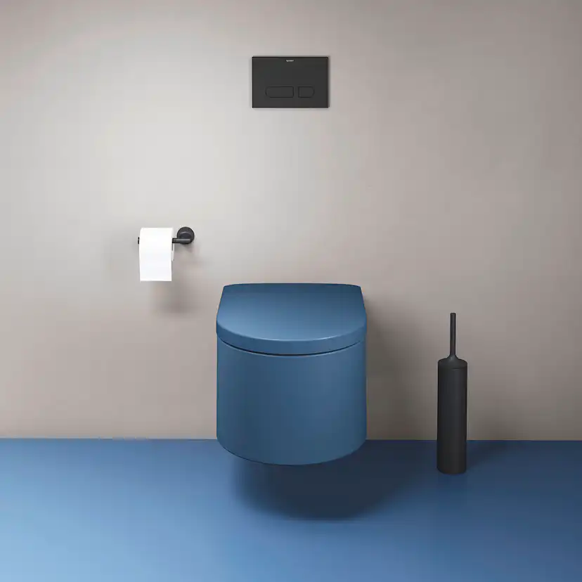 WC vägg, Ytterfärg Parlourblå Matt 570 mm Parlourblå