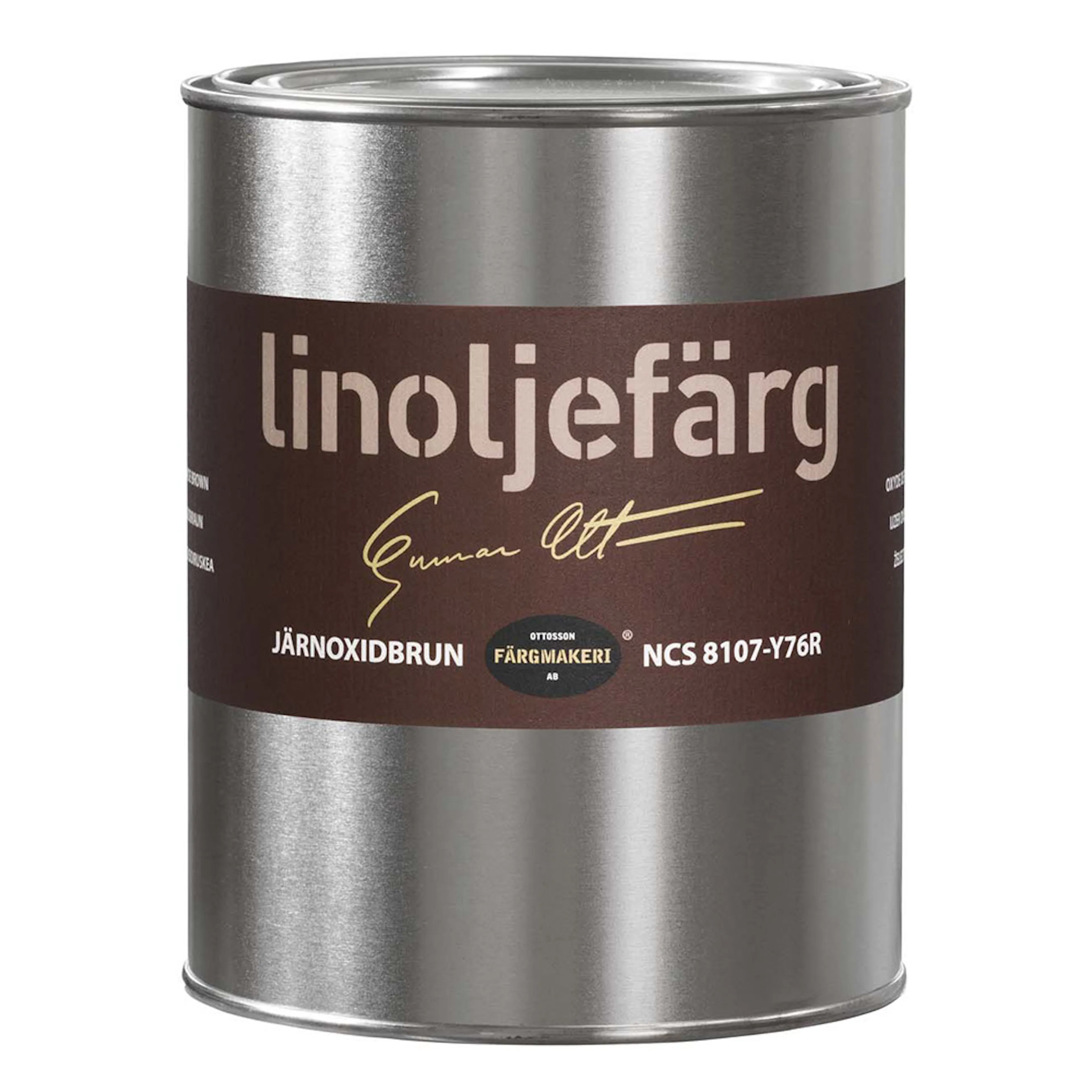 Linoljefärg Ottosson Järnoxidbrun