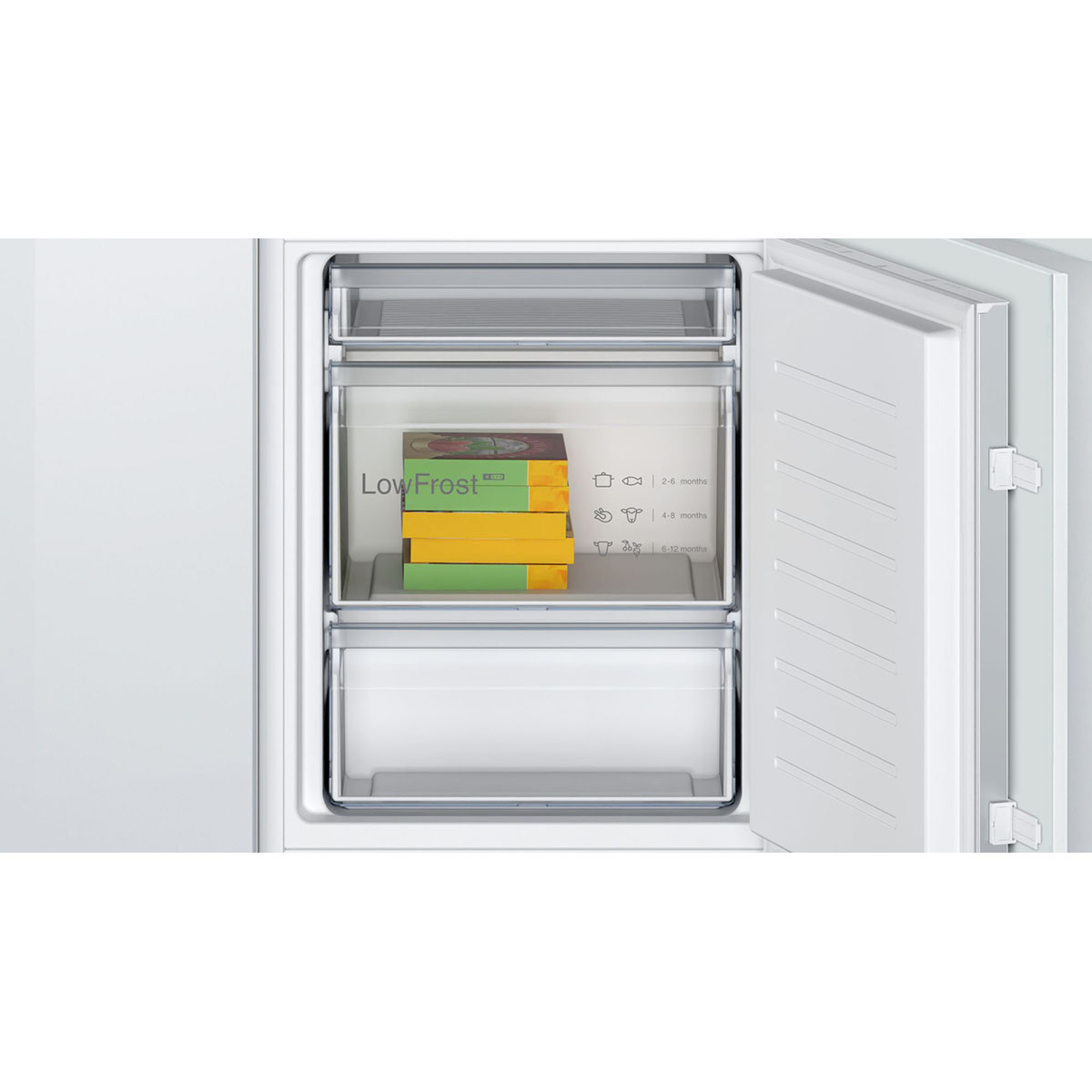 Kyl/Frys Bosch Serie 2 KIV865SE0 Integrerad Vit Energieffektiv
