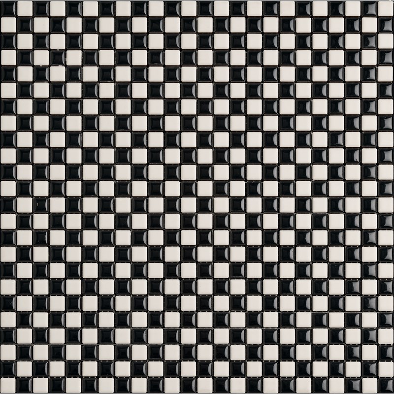 Mosaik Konradssons Appiani Mix Chessboard 1,2x1,2 cm