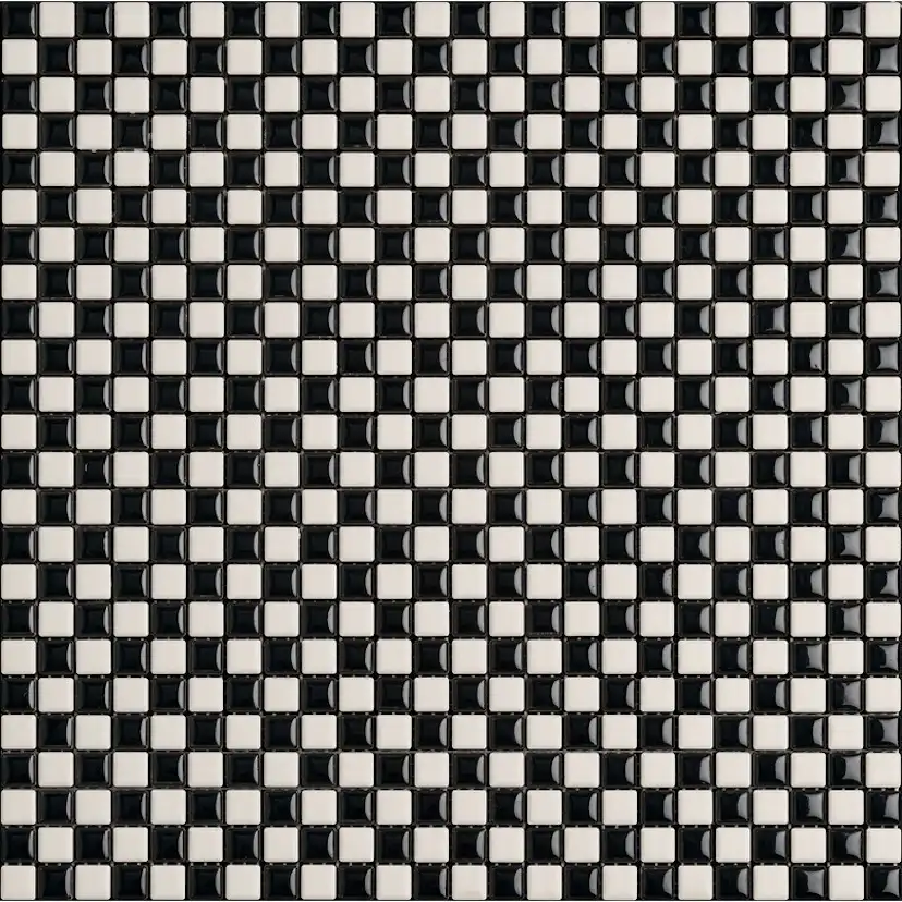 Mosaik Konradssons Appiani Mix Chessboard 1,2x1,2 cm