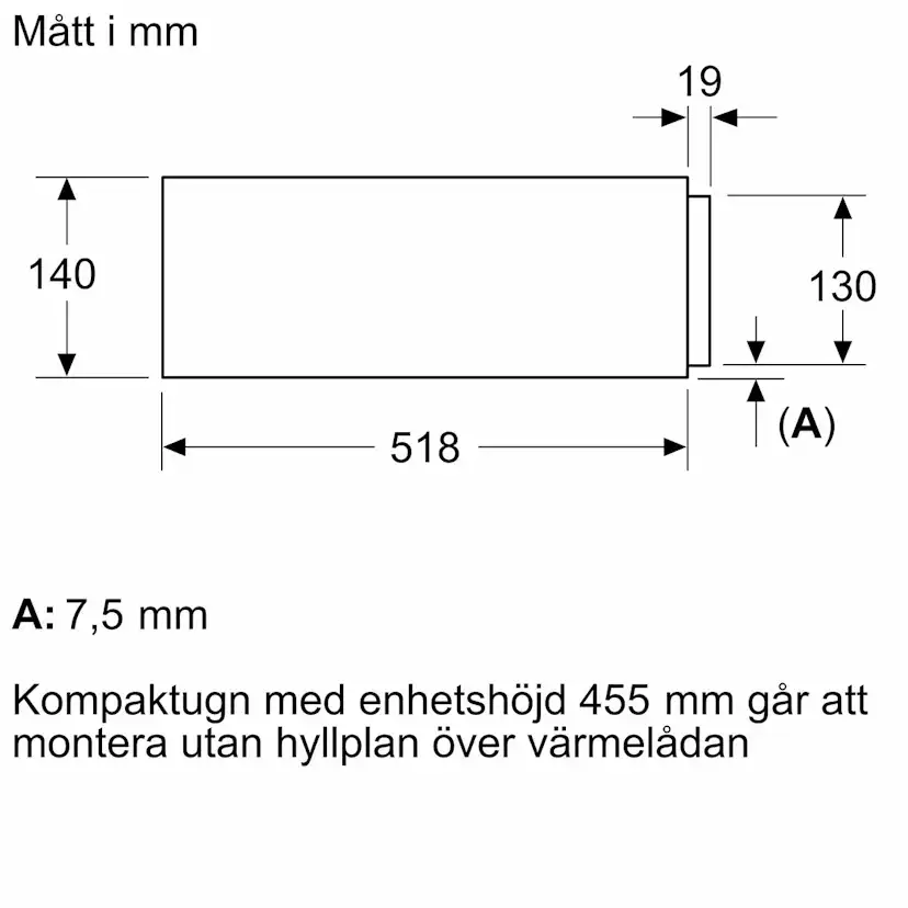 Tillbehörlåda Siemens BI710E1B1 iQ700