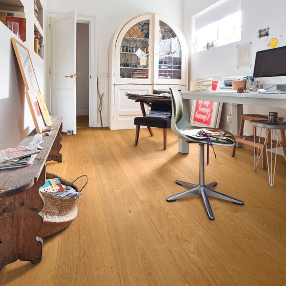 Trägolv HD 400 Natural oak 08907, Längd: 2200 mm