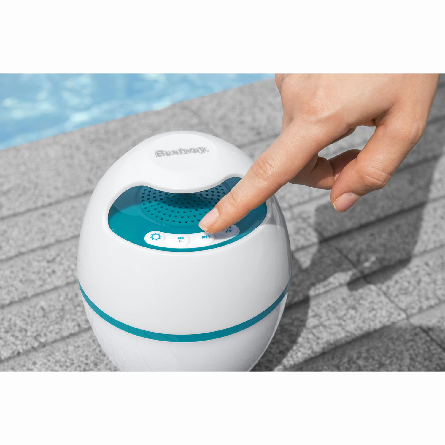 Poolhögtalare Bestway MusicWave LED Bluetooth