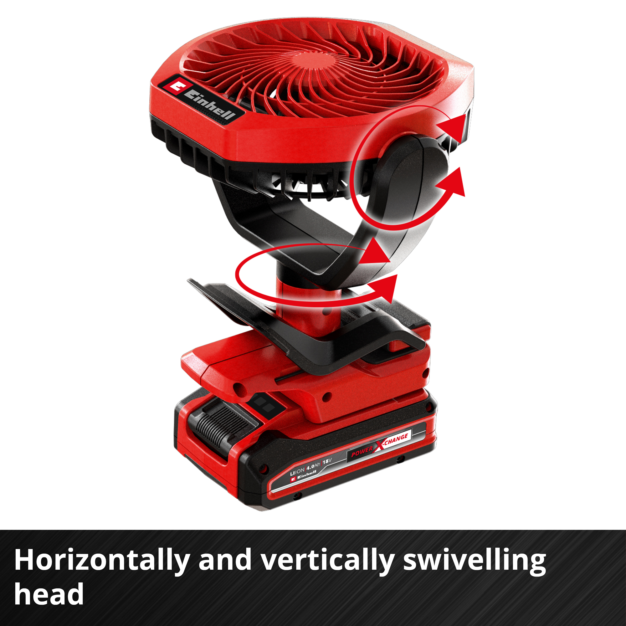Fläkt Einhell GC-CF 18/110 Li-Solo Sladdlös utan Batteri