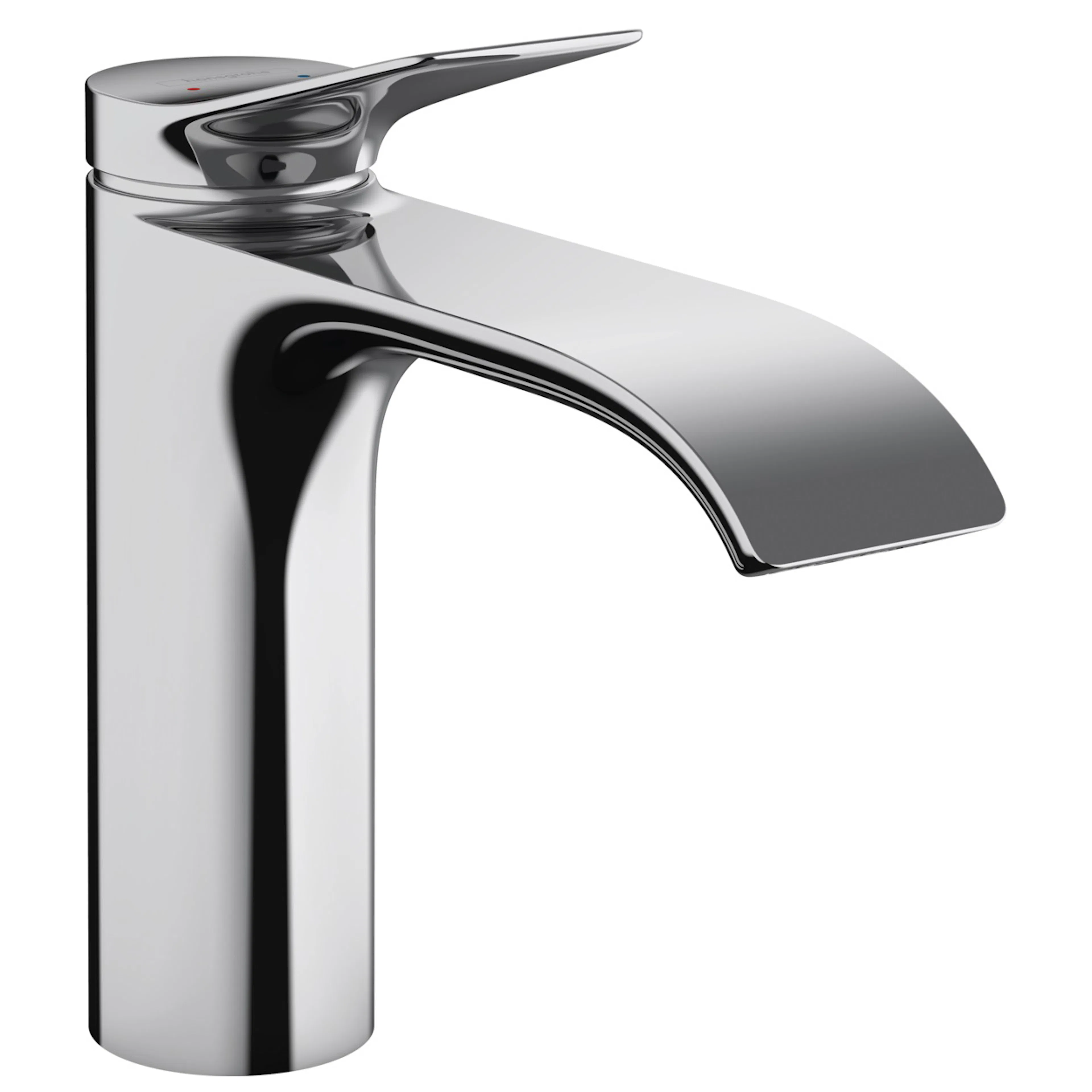 Tvättställsblandare Hansgrohe Vivenis 110 med Bottenventil K Krom, Med Lyftventil