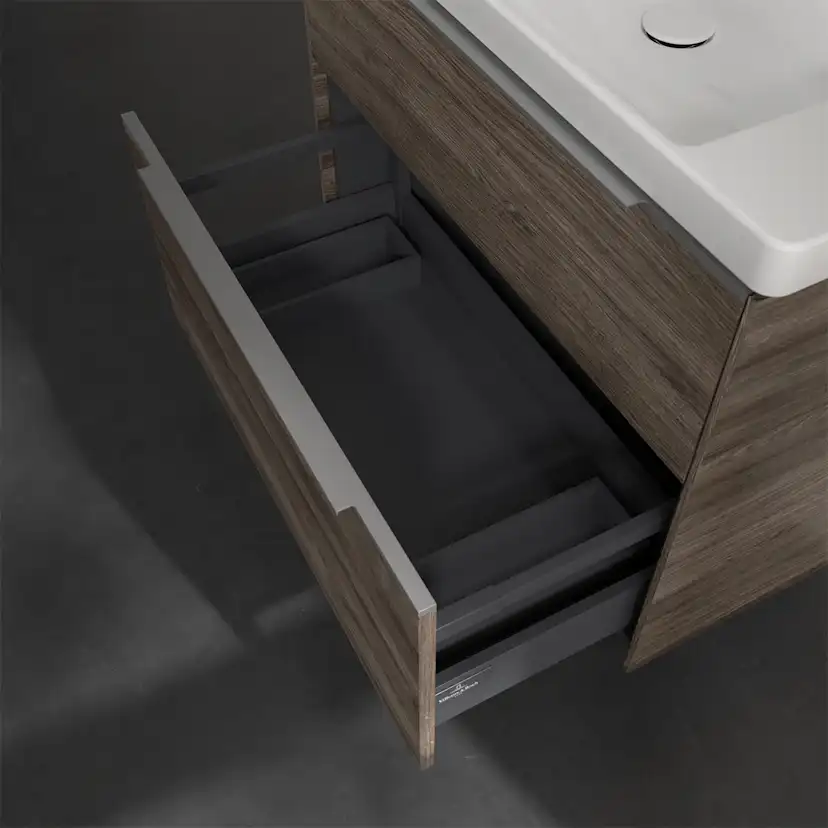 Tvättställsskåp Villeroy & Boch Subway 3.0 med 2 Lådor
