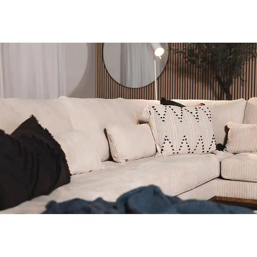 Copenhagen U-soffa Höger Manchester Beige, Höger