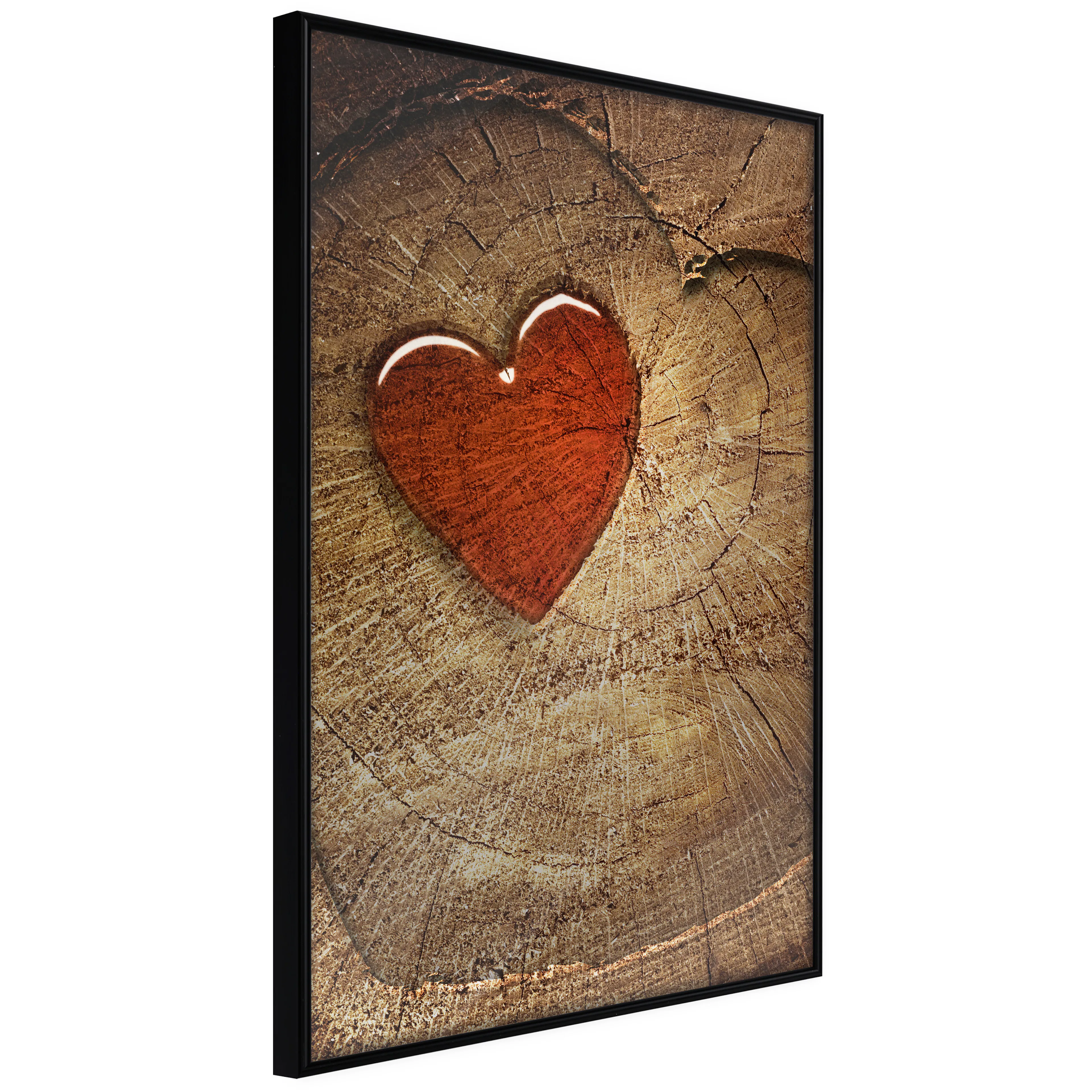 Affisch - Message [Poster] 20x30 Svart ram, 20x30 cm