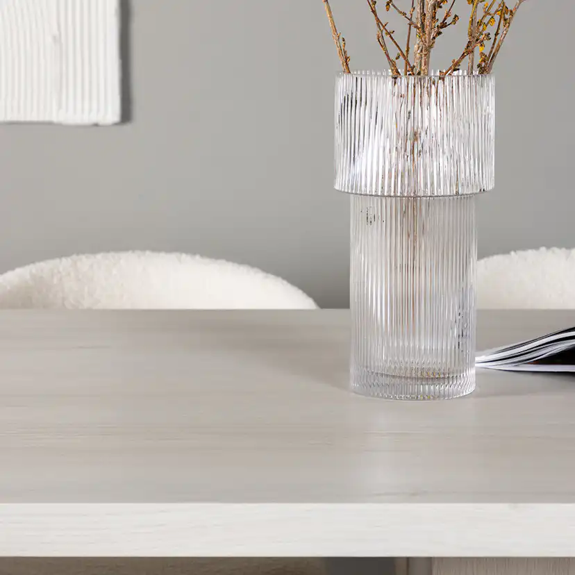 Matgrupp Venture Home Olga med 6 st Chico stolar