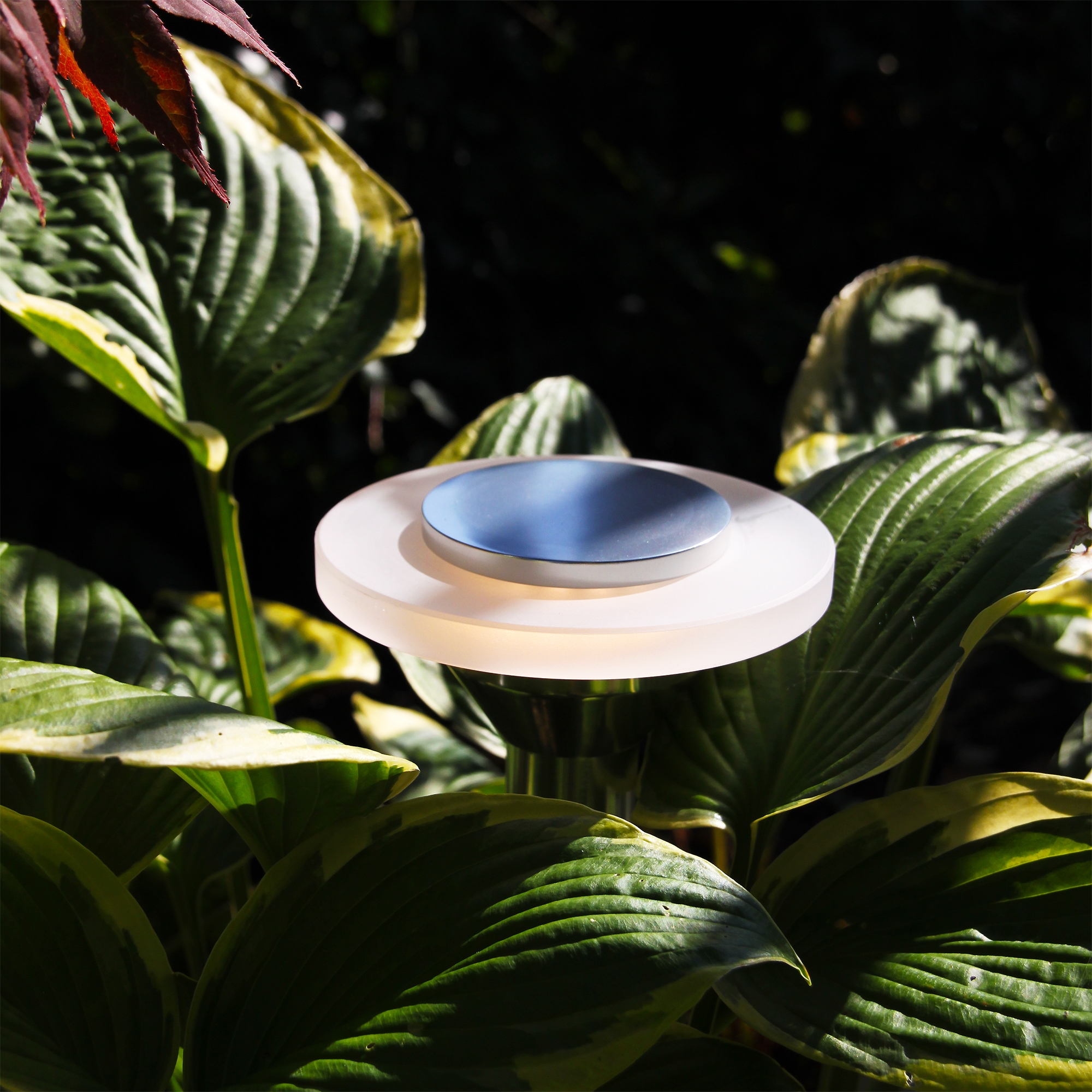 Pollare LightsOn Ellips, Silver