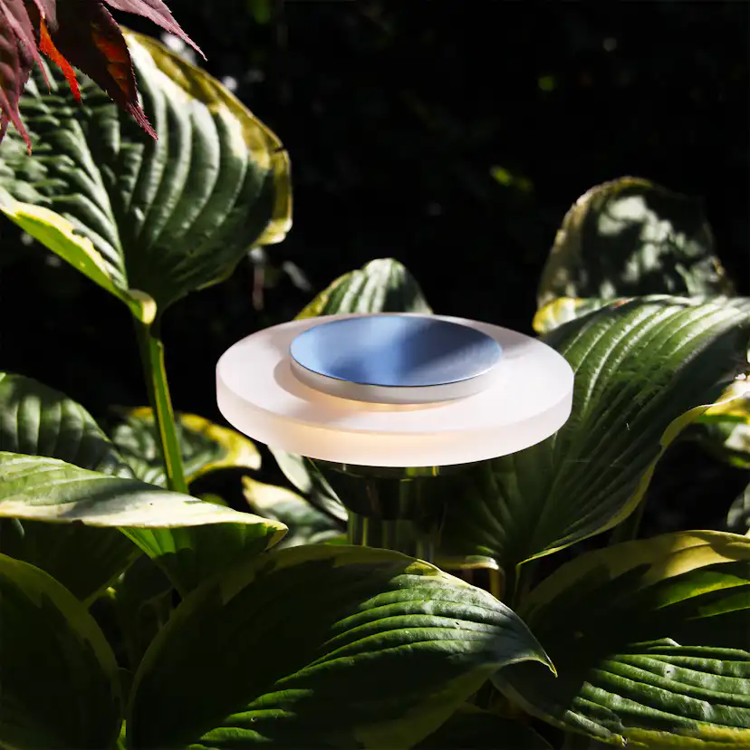 Pollare LightsOn Ellips, Silver