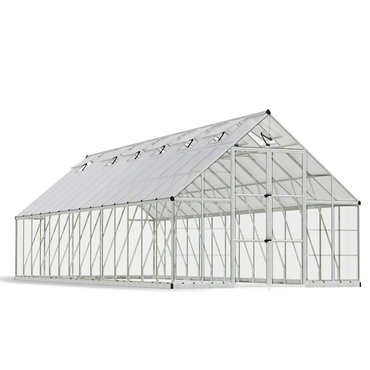 Växthus Canopia by Palram Balance 25,1 m² Silver