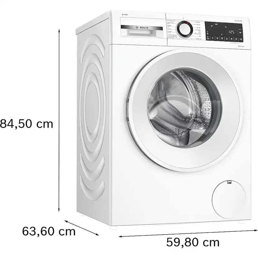 Frontmatad Tvättmaskin Bosch WGG256FLSN Series 6