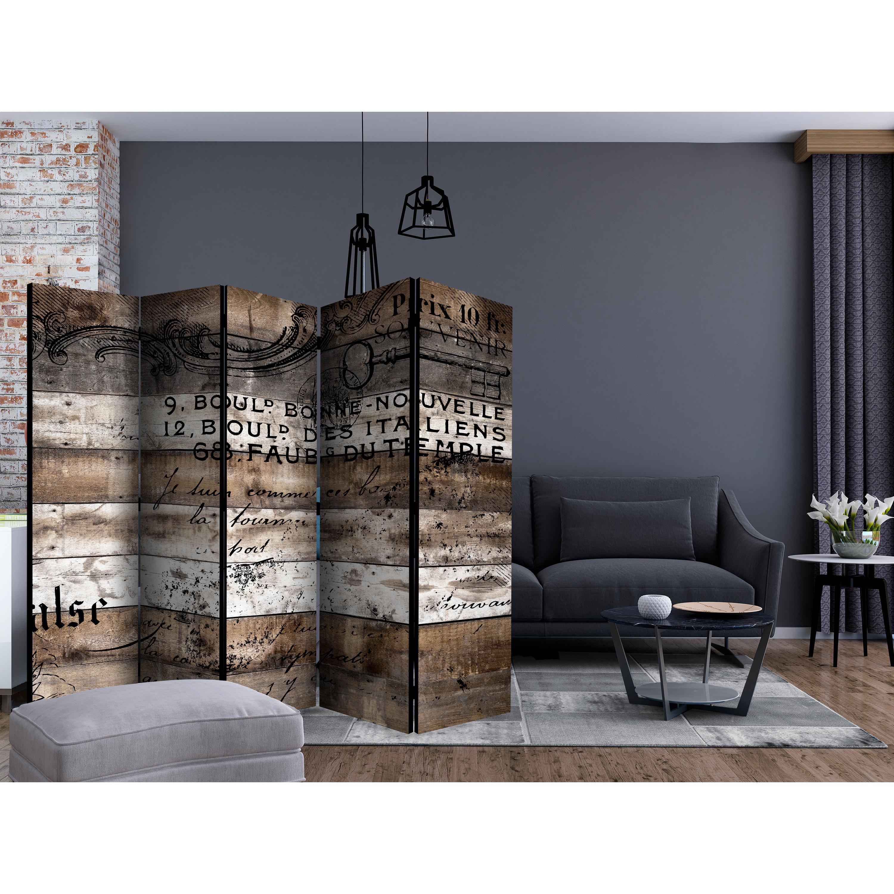 Rumsavdelare Skärmvägg Arkiio Old Vineyard II 225x172 cm