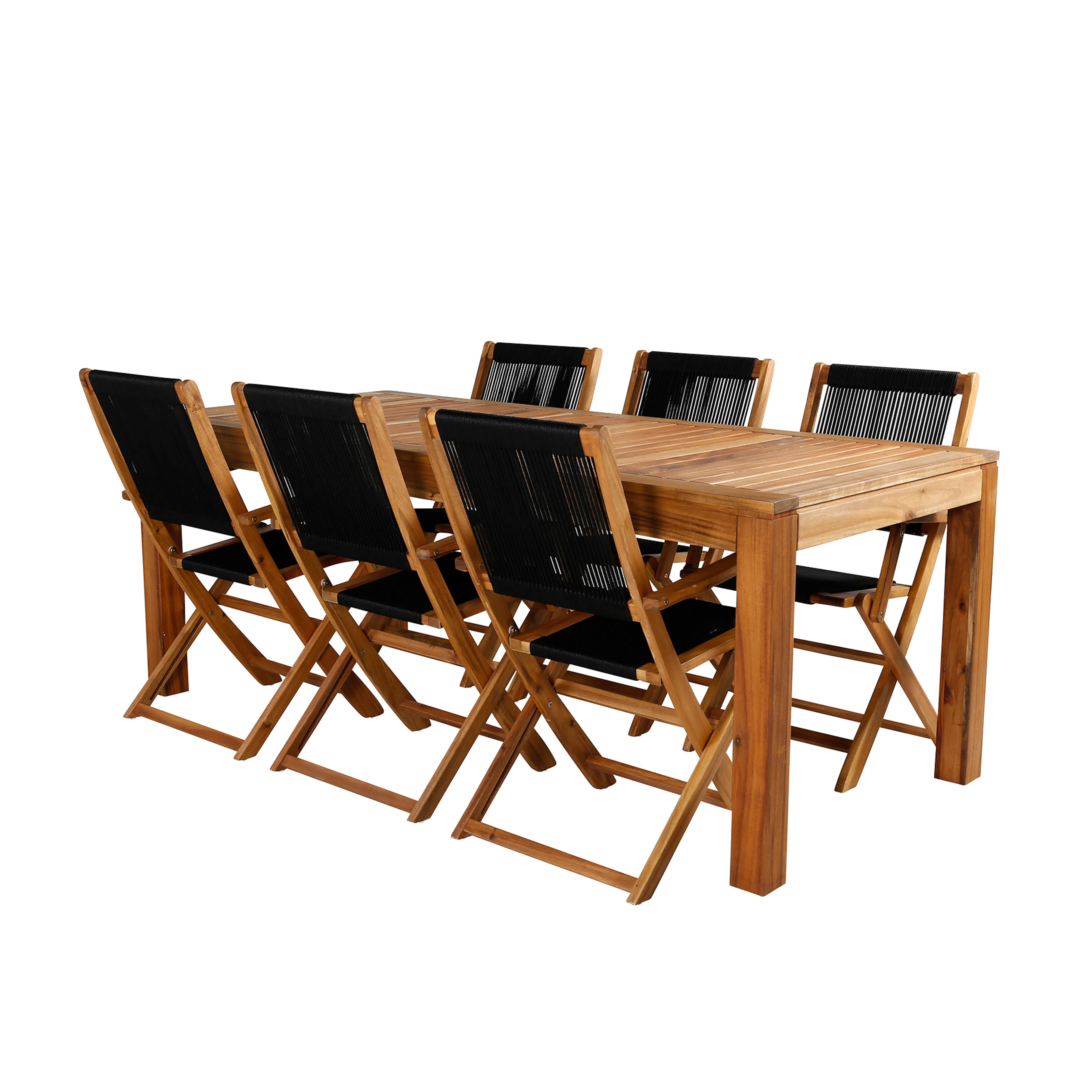 Matgrupp Venture Home Peder med 6 Peder Stolar