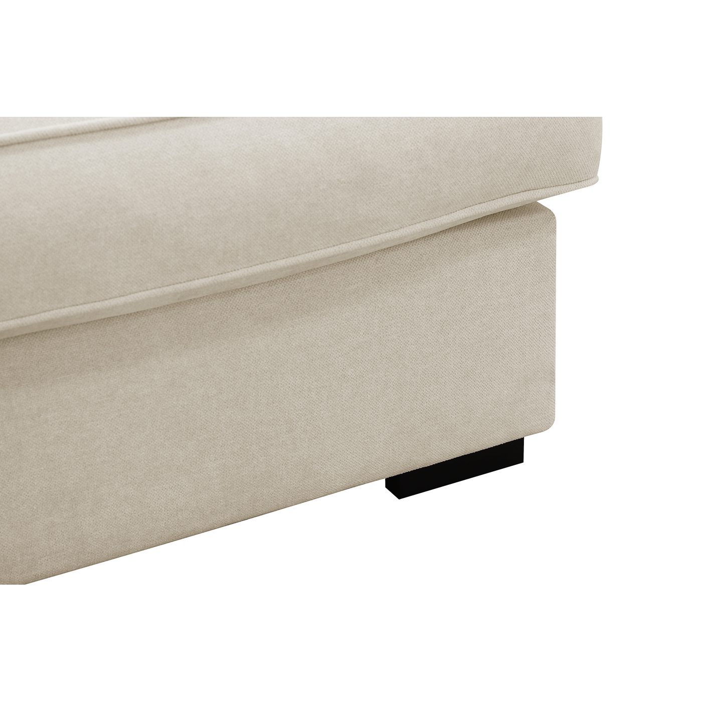 Soffa Scandinavian Choice Rossita Lyx 2,5-sits Extra djup i Tyg Storm 02, Beige Tygx