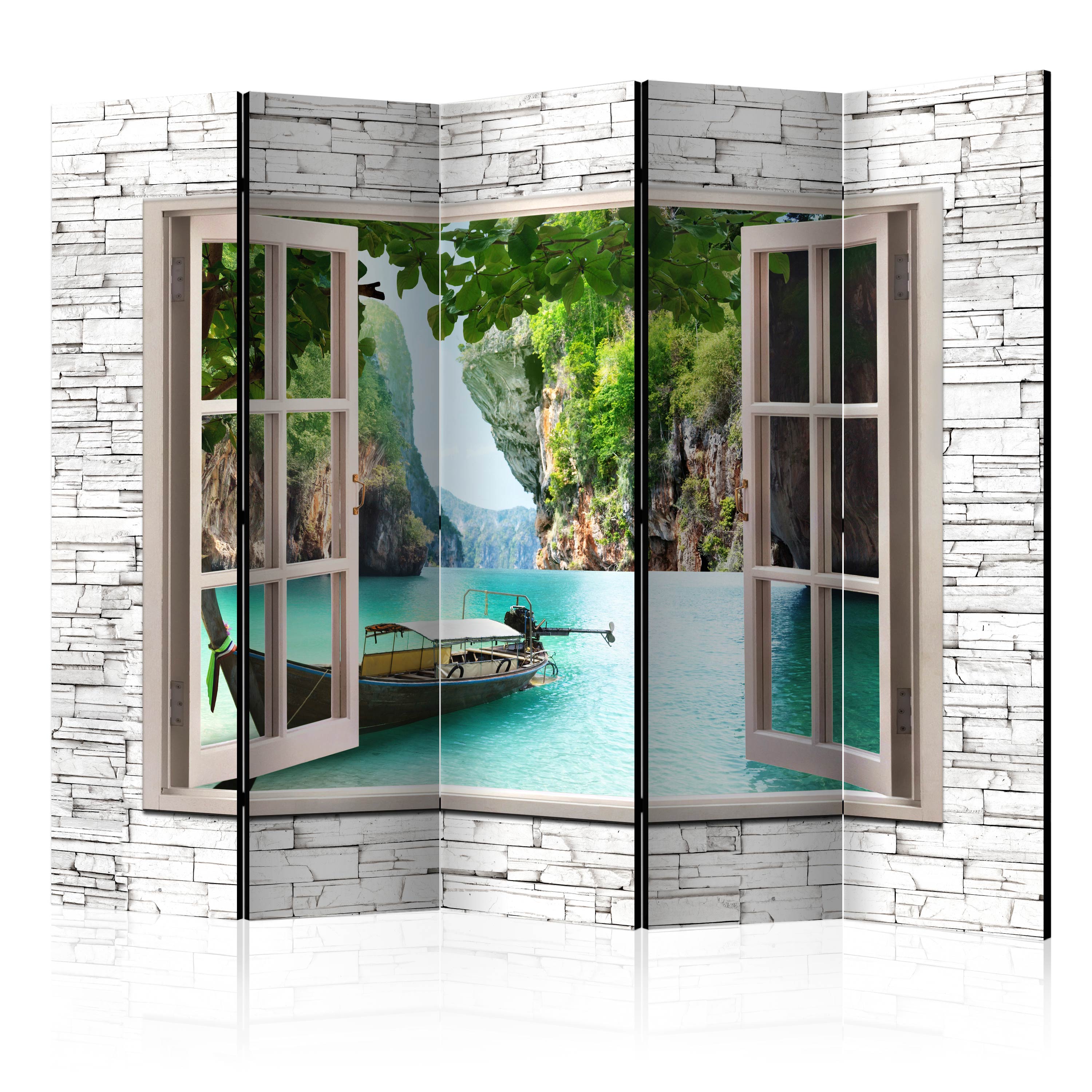 Rumsavdelare Skärmvägg Arkiio Thai Paradise II 225x172 cm