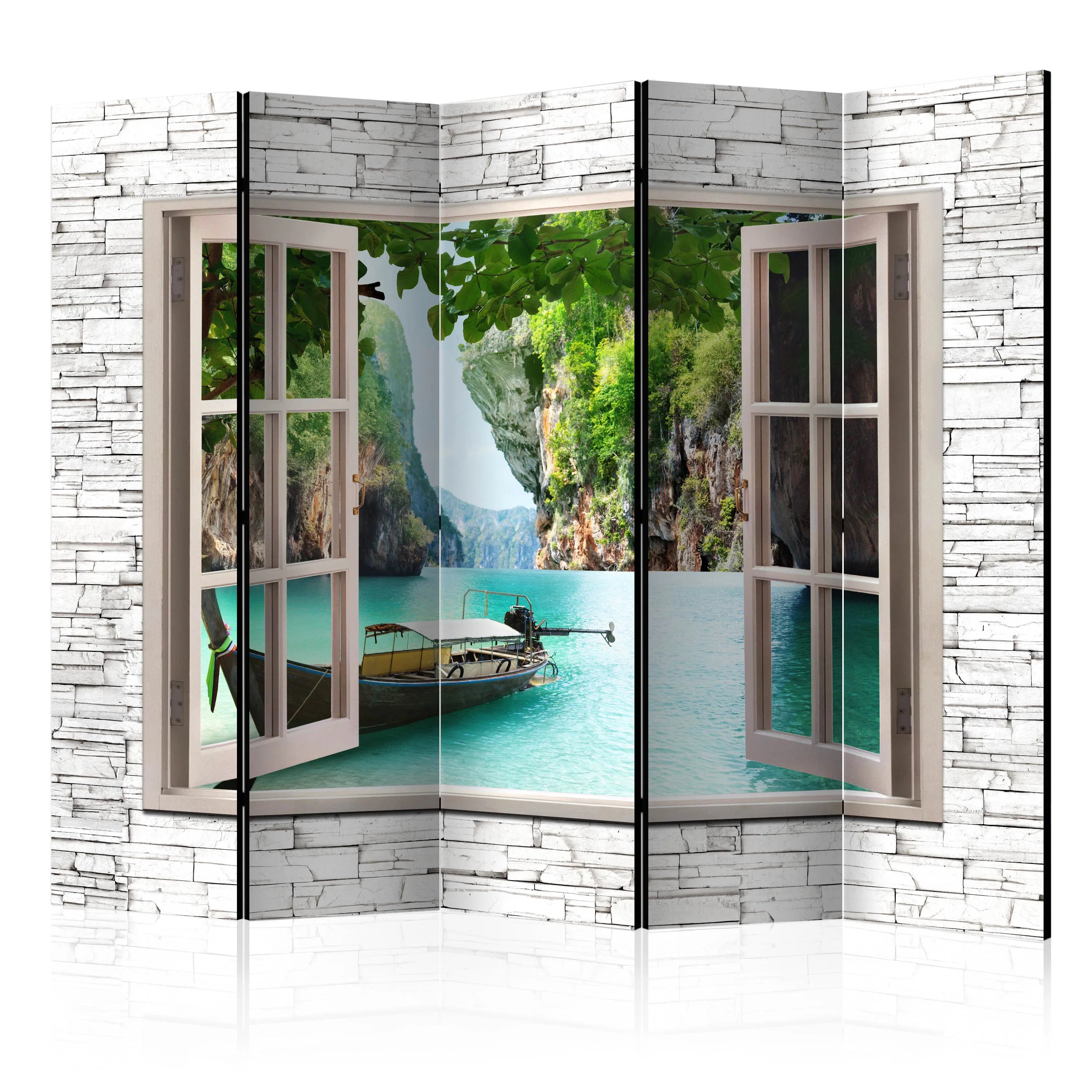 Rumsavdelare Skärmvägg Arkiio Thai Paradise II 225x172 cm