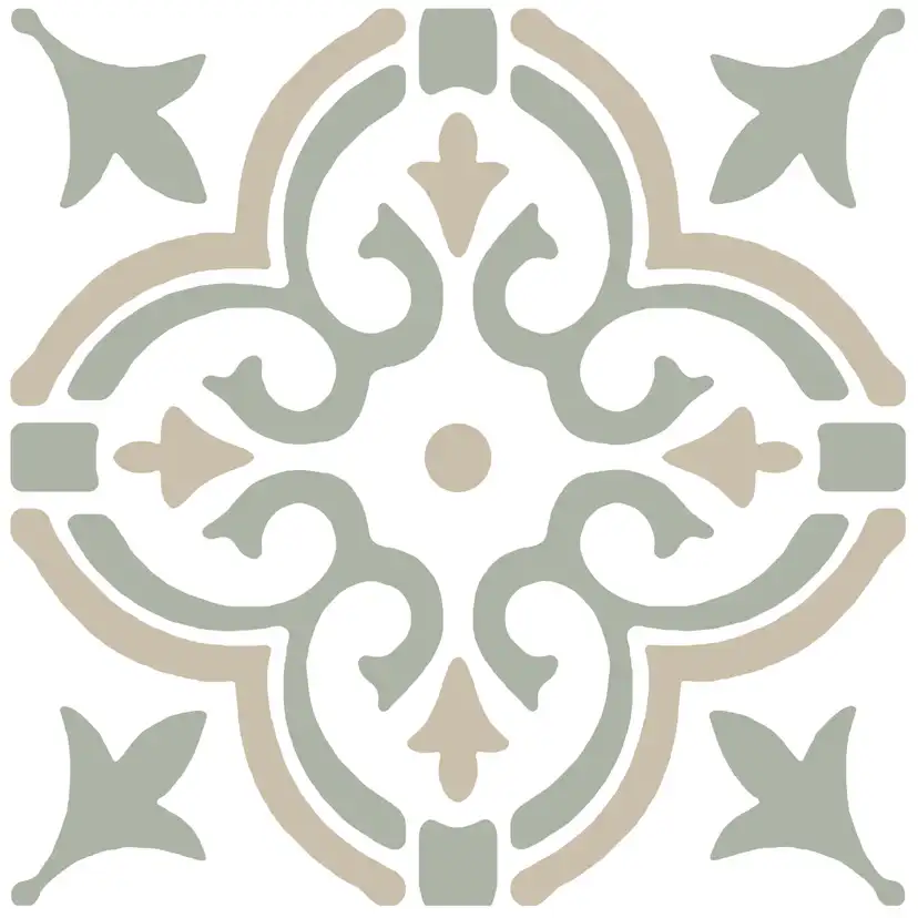 D-C-FIX CLASSIC GULVFLISER - MOTIF GREEN Motif Green