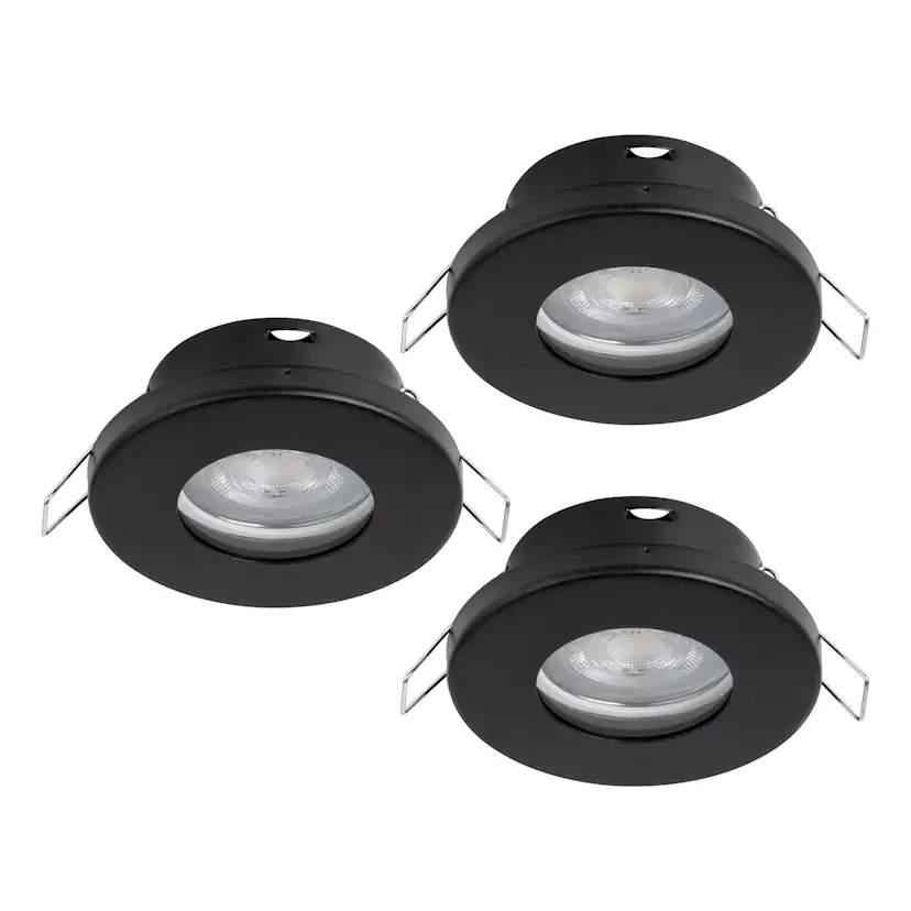 Infälld Lampa Eglo Favazzina 85 mm set med 3