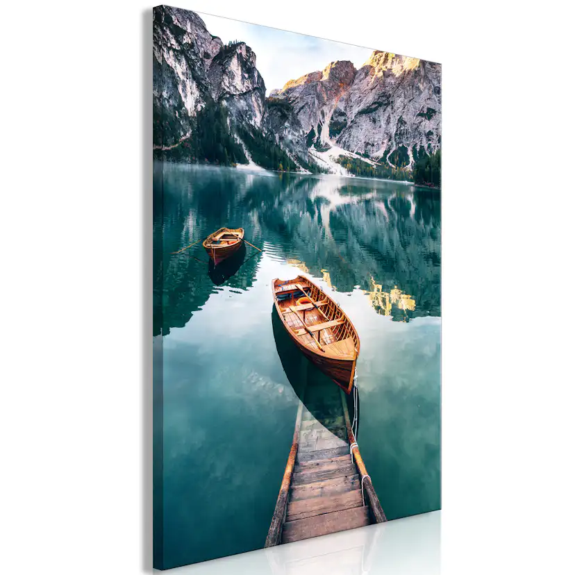 Tavla Arkiio Boats In Dolomites