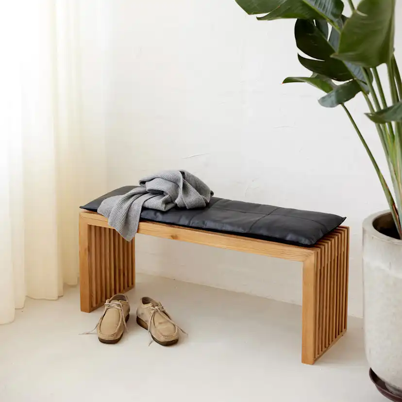 Bänk Cinas Rib 104x35 cm